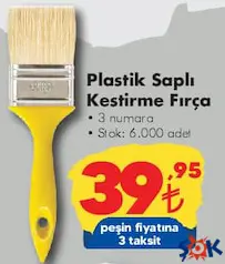 PLASTİK SAPLI KESTİRME FIRÇA 3 NUMARA PLASTİK SAPLI KESTİRME FIRÇA 3 NUMARA